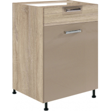 Szafka dolna stojąca 1 szuflada 1 drzwi 50 cm PRE-4D PREMIO Podstawowe