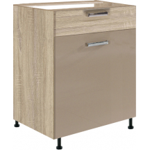 Szafka dolna stojąca 1 szuflada 1 drzwi 60 cm PRE-5D PREMIO Podstawowe