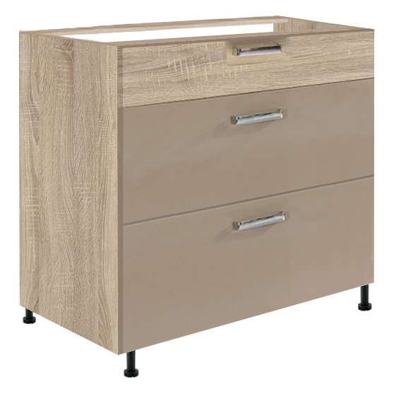 Szafka dolna stojąca 3 szuflady 80 cm PRE-22D PREMIO Podstawowe