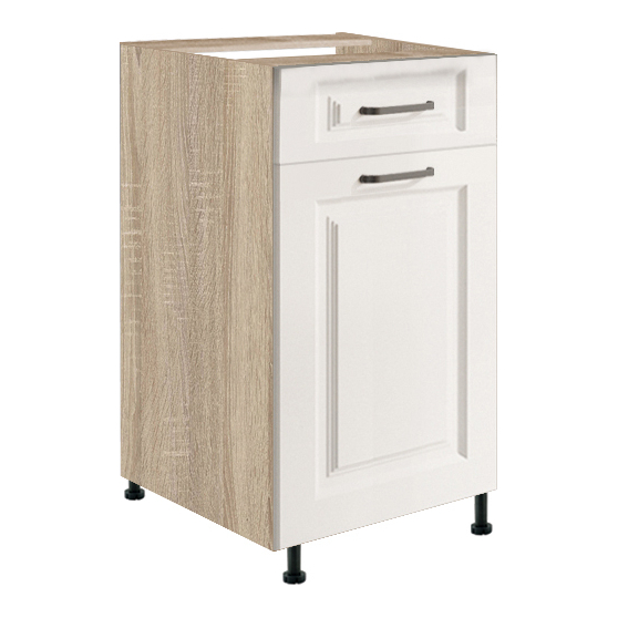 Szafka dolna stojąca 1 szuflada 1 drzwi 40 cm SM-2D SMART Podstawowe