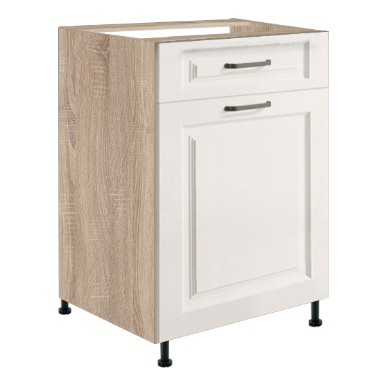 Szafka dolna stojąca 1 szuflada 1 drzwi 50 cm SM-4D SMART Podstawowe