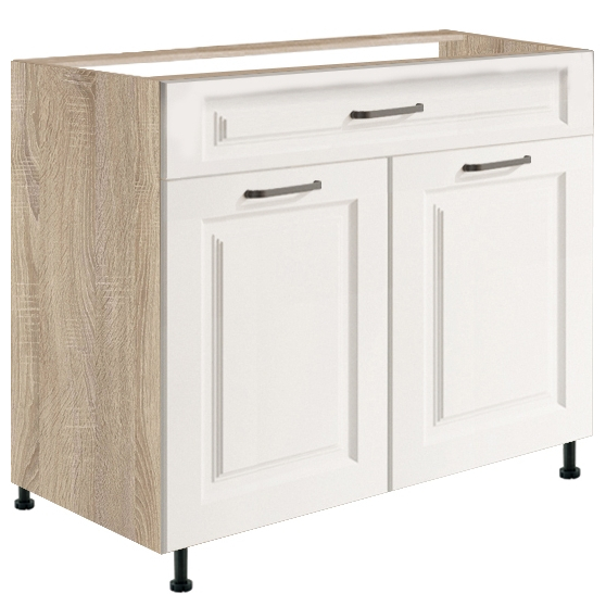 Szafka dolna stojąca 1 szuflada 2 drzwi 90 cm SM-7D SMART Podstawowe