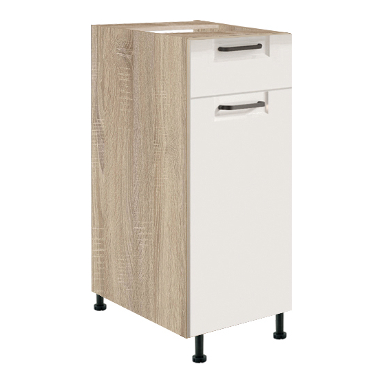 Szafka dolna stojąca 1 szuflada 1 drzwi 30 cm FW-1D FAVORIT BIEL Podstawowe
