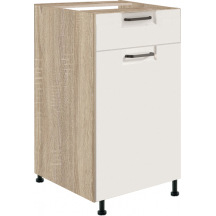 Szafka dolna stojąca 1 szuflada 1 drzwi 40 cm FW-2D FAVORIT BIEL Podstawowe
