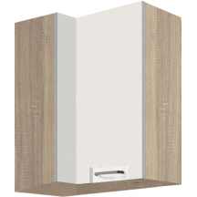 Szafka górna wisząca narożna 1 drzwi Prawa FW-45G FAVORIT BIEL Podstawowe