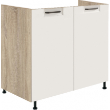 Szafka pod zlewozmywak 2 drzwi 80 cm FW-12D FAVORIT BIEL Podstawowe