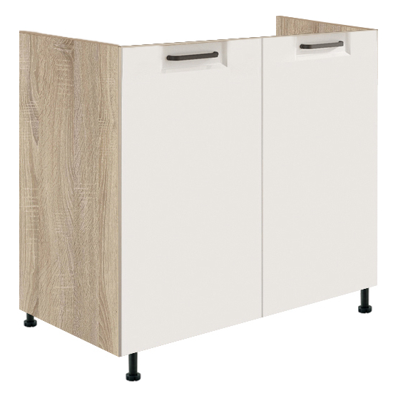 Szafka pod zlewozmywak 2 drzwi 80 cm FW-12D FAVORIT BIEL Podstawowe