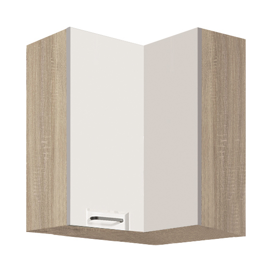 Szafka górna wisząca narożna 1 drzwi FW-54G FAVORIT BIEL Podstawowe