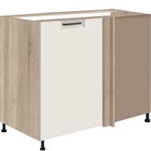 Szafka dolna stojąca narożna 1 drzwi Lewa FW-24D FAVORIT BIEL Podstawowe