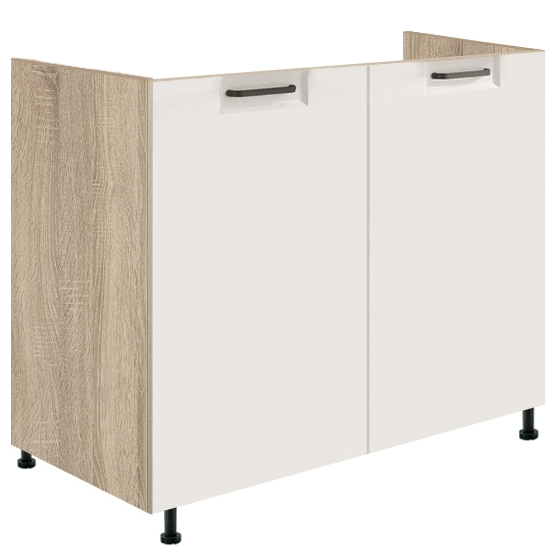 Szafka pod zlewozmywak 2 drzwi 90 cm FW-13D FAVORIT BIEL Podstawowe