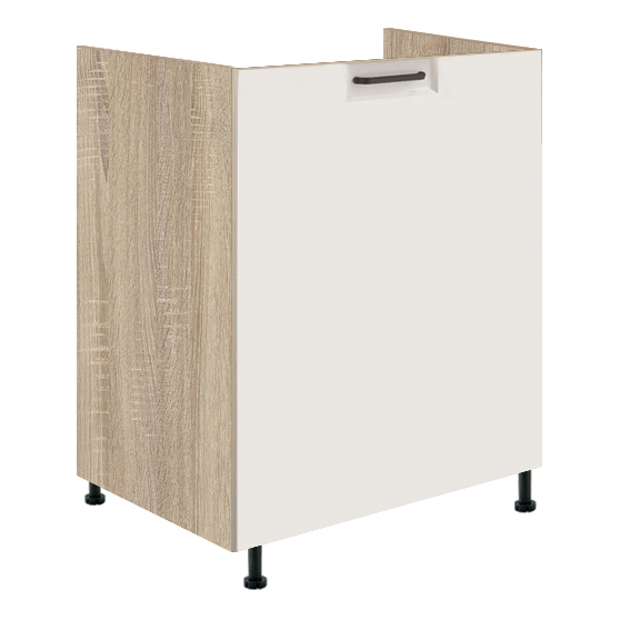 Szafka pod zlewozmywak 1 drzwi 60 cm FW-11D FAVORIT BIEL Podstawowe