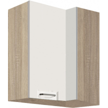 Szafka górna wisząca narożna 1 drzwi Lewa FW-44G FAVORIT BIEL Podstawowe