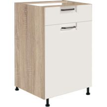 Szafka dolna stojąca 1 szuflada 1 drzwi 45 cm FW-3D FAVORIT BIEL Podstawowe