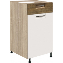 Szafka dolna stojąca 1 szuflada 1 drzwi 40 cm FR-2D FAVORIT BIEL&RIBBECK Podstawowe