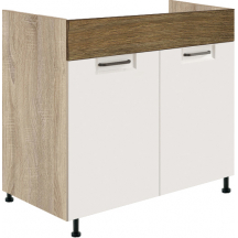 Szafka pod zlewozmywak 2 drzwi 80 cm FR-12D FAVORIT BIEL&RIBBECK Podstawowe