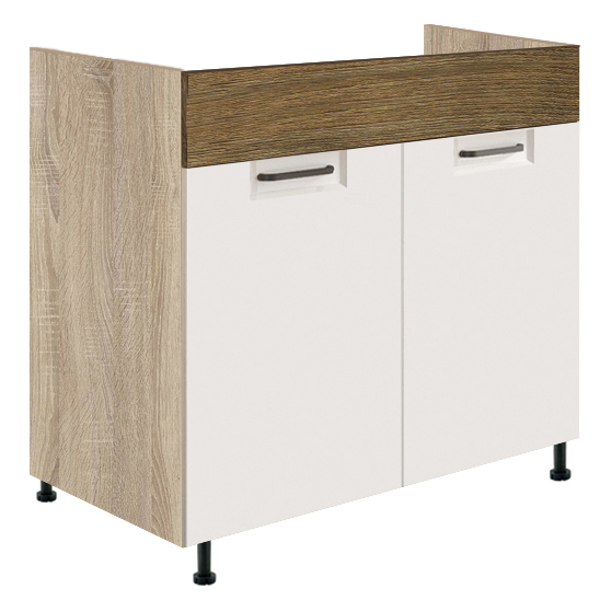 Szafka pod zlewozmywak 2 drzwi 80 cm FR-12D FAVORIT BIEL&RIBBECK Podstawowe