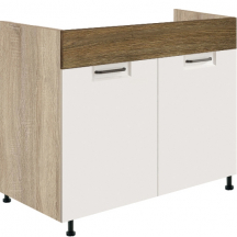 Szafka pod zlewozmywak 2 drzwi 90 cm FR-13D FAVORIT BIEL&RIBBECK Podstawowe