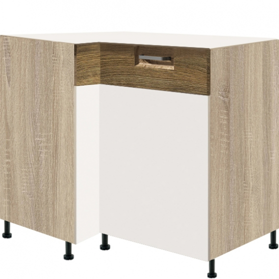 Szafka dolna stojąca narożna 1 drzwi Prawa FR-14D FAVORIT BIEL&RIBBECK Podstawowe