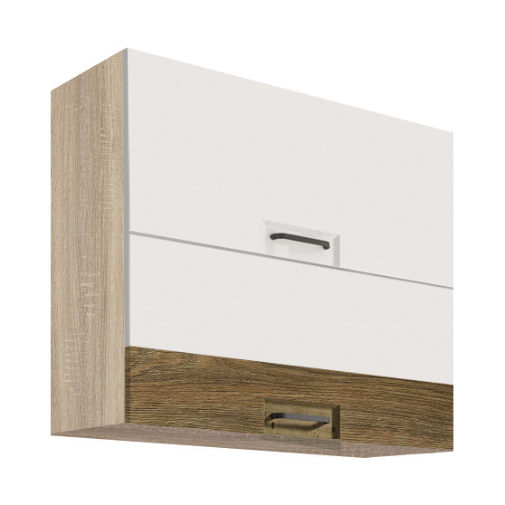 Szafka górna wisząca 2 klapy 80 cm FR-48G FAVORIT BIEL&RIBBECK Podstawowe