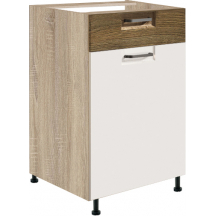 Szafka dolna stojąca 1 szuflada 1 drzwi 45 cm FR-3D FAVORIT BIEL&RIBBECK Podstawowe