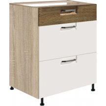 Szafka dolna stojąca 3 szuflady 60 cm FR-10D FAVORIT BIEL&RIBBECK Podstawowe
