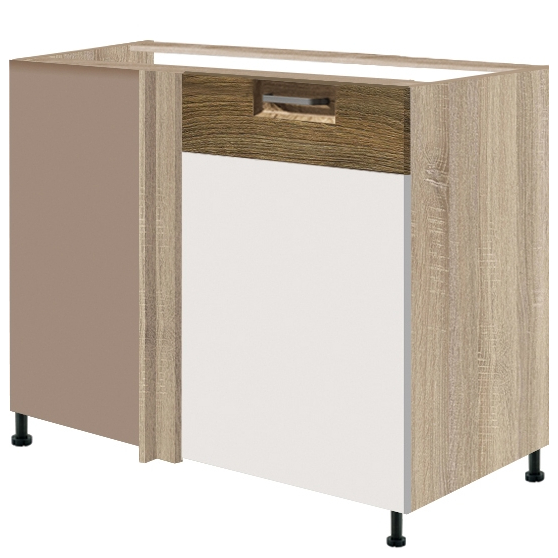 Szafka dolna stojąca narożna 1 drzwi Prawa FR-25D FAVORIT BIEL&RIBBECK Podstawowe