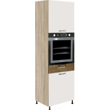 Szafka dolna wysoka słupek pod zabudowę piekarnika 60 cm FR-20D FAVORIT BIEL&RIBBECK Podstawowe