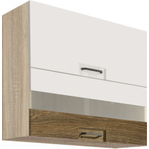 Szafka górna wisząca witryna 2 klapy 80 cm FR-41G FAVORIT BIEL&RIBBECK Podstawowe