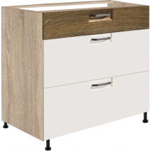 Szafka dolna stojąca 3 szuflady 80 cm FR-22D FAVORIT BIEL&RIBBECK Podstawowe