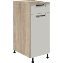 Szafka dolna stojąca 1 szuflada 1 drzwi 30 cm FL-1D FAVORIT LATTE Podstawowe
