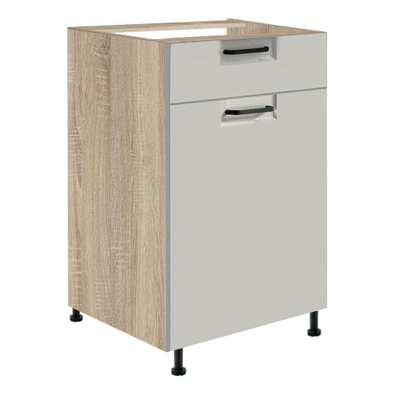 Szafka dolna stojąca 1 szuflada 1 drzwi 45 cm FL-3D FAVORIT LATTE Podstawowe