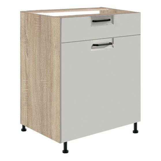 Szafka dolna stojąca 1 szuflada 1 drzwi 60 cm FL-5D FAVORIT LATTE Podstawowe