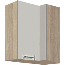 Szafka górna wisząca narożna 1 drzwi Lewa FL-44G FAVORIT LATTE Podstawowe