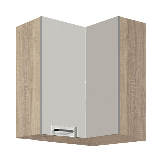 Szafka górna wisząca narożna 1 drzwi FL-54G FAVORIT LATTE Podstawowe