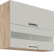 Szafka górna wisząca witryna 2 klapy 90 cm FL-42G FAVORIT LATTE Podstawowe