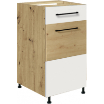 Szafka dolna stojąca 1 szuflada 1 drzwi 40 cm IW-2D INFINITY WHITE Podstawowe