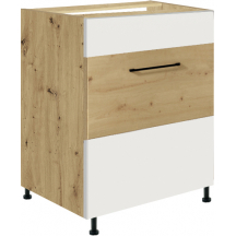 Szafka pod zlewozmywak 1 drzwi 60 cm IW-11D INFINITY WHITE Podstawowe