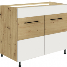 Szafka pod zlewozmywak 2 drzwi 90 cm IW-13D INFINITY WHITE Podstawowe