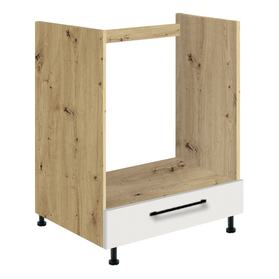 Szafka dolna stojąca pod zabudowę piekarnika 17D INFINITY WHITE Podstawowe