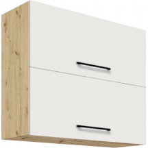 Szafka górna wisząca 2 klapy 80 cm 48G INFINITY WHITE Podstawowe