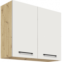 Szafka górna wisząca 2 drzwi 80 cm 43G INFINITY WHITE Podstawowe