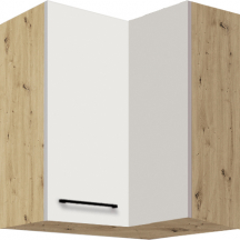 Szafka górna wisząca narożna 1 drzwi 54G INFINITY WHITE Podstawowe