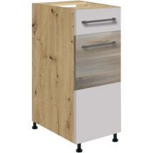 Szafka dolna stojąca 1 szuflada 1 drzwi 30 cm IL-1D INFINITY LATTE Podstawowe