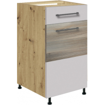 Szafka dolna stojąca 1 szuflada 1 drzwi 40 cm IL-2D INFINITY LATTE Podstawowe