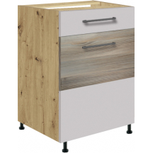 Szafka dolna stojąca 1 szuflada 1 drzwi 50 cm IL-4D INFINITY LATTE Podstawowe