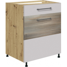 Szafka dolna stojąca 1 szuflada 1 drzwi 60 cm IL-5D INFINITY LATTE Podstawowe