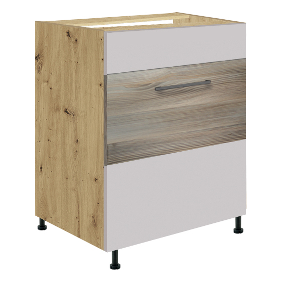 Szafka pod zlewozmywak 1 drzwi 60 cm IL-11D INFINITY LATTE Podstawowe