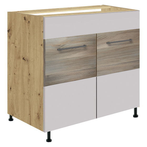 Szafka pod zlewozmywak 2 drzwi 80 cm IL-12D INFINITY LATTE Podstawowe