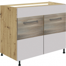 Szafka pod zlewozmywak 2 drzwi 90 cm IL-13D INFINITY LATTE Podstawowe