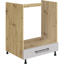 Szafka dolna stojąca pod zabudowę piekarnika 17D INFINITY LATTE Podstawowe